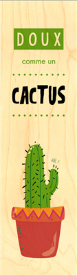 Marque-page cactus