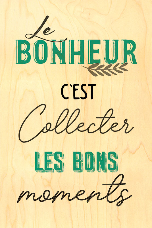 cartepostaleHappyWoodcollecter les bons moments