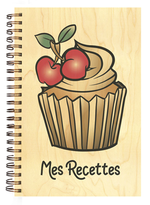 CARN1094 carnet couverture mes recettes