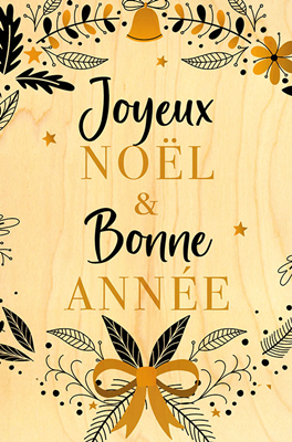 Carte de voeux noel et année CVX1083