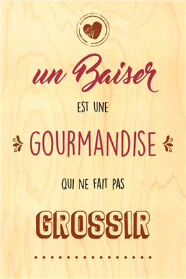 Happy wood baiser gourmandise