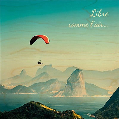 Poster parapente rio