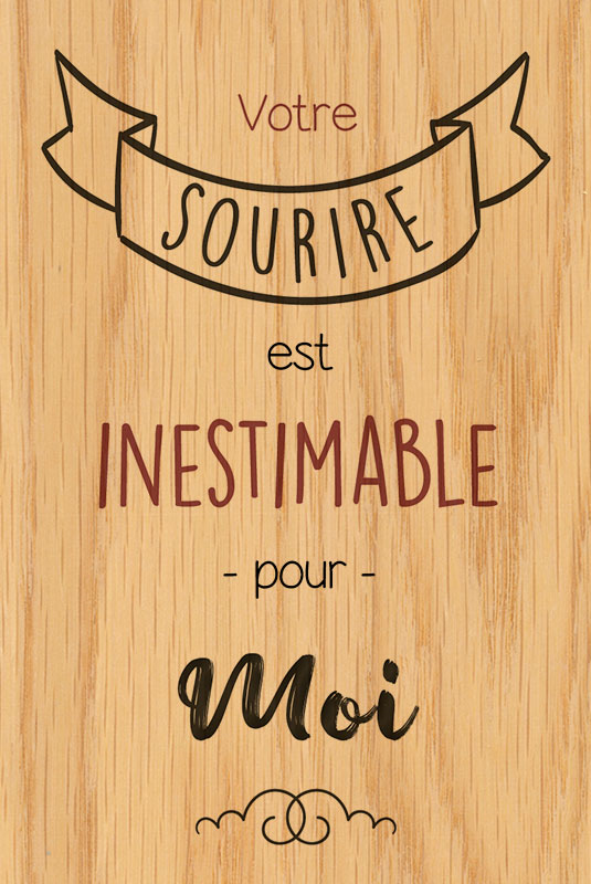 Happy Wood Sourire Inestimable Happy Wood Sourire Inestimable