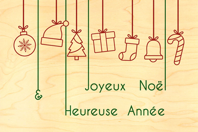 Carte de voeux joyeux noel heureuse annee CVX048