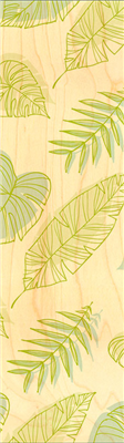 Marque-page feuilles palmes