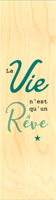 Marque-page vie rêve