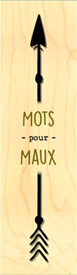 Marque-page mots pour maux