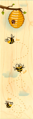 Marque-page abeille bzzz