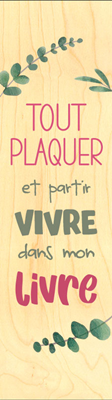 Marque-page tout plaquer